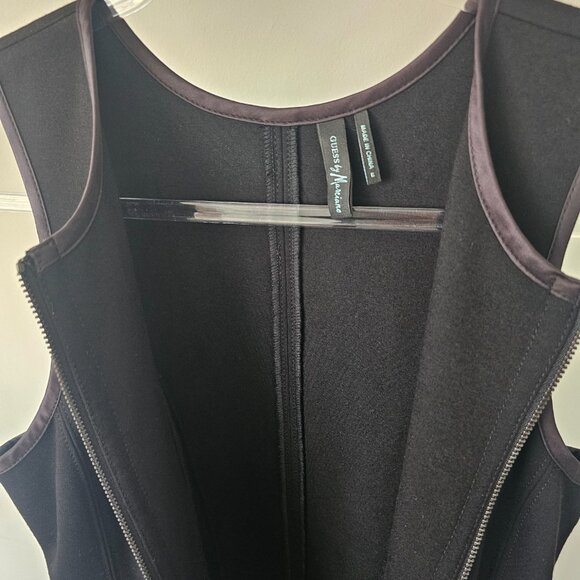 Guess by Marciano Black Sporty Neoprene Dual-Zipper Back - Picture 9 of 9